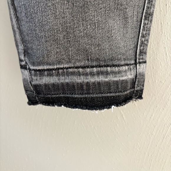 NWT Judy Blue | Grey High Waist Tummy Control Release Hem Skinny Jeans 13 - Picture 6 of 14